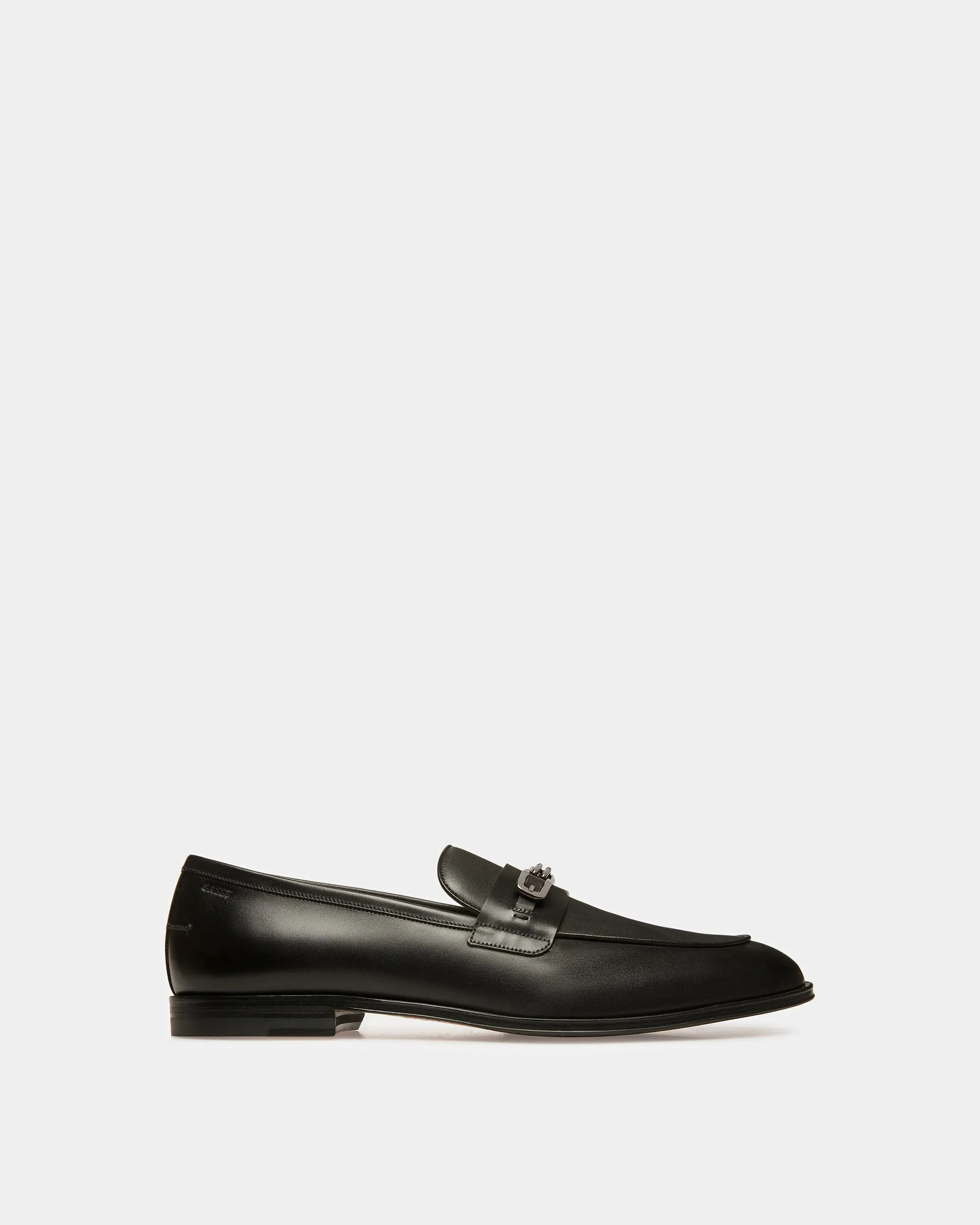 Westro Leather Loafers In Black