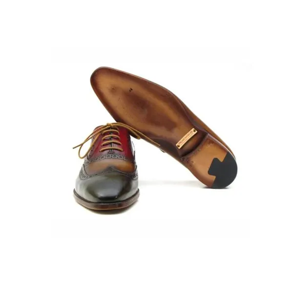 Wingtip Oxford Brown Lace Up Shoes