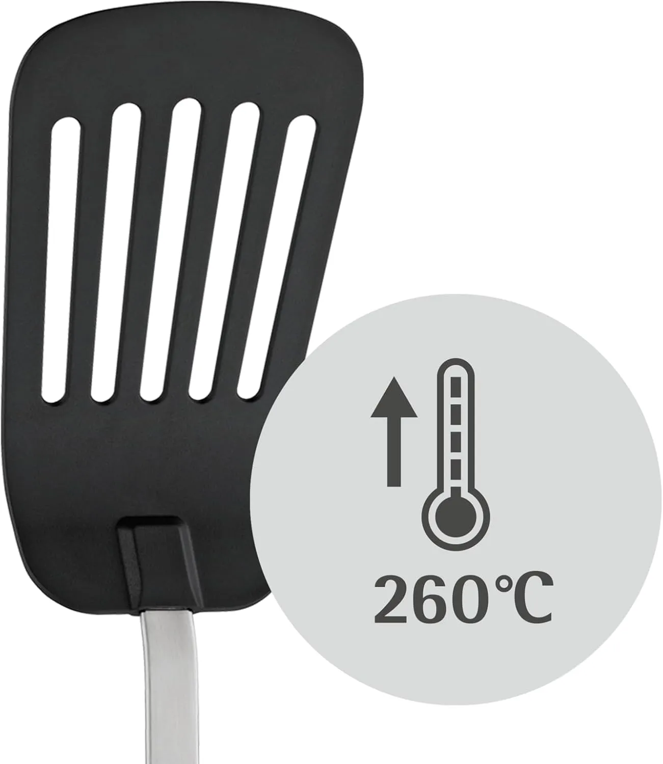 WMF Fish Slice 32,2 cm Plus Cromargan Stainless Steel Plastic Frosted