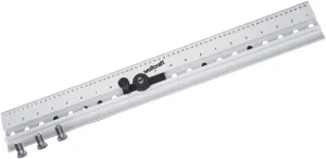 wolfcraft Dowelling jig I 4650000 I Multifunctional Drill Gauge for Dowel Joints and Rows of Shelf Support Holes