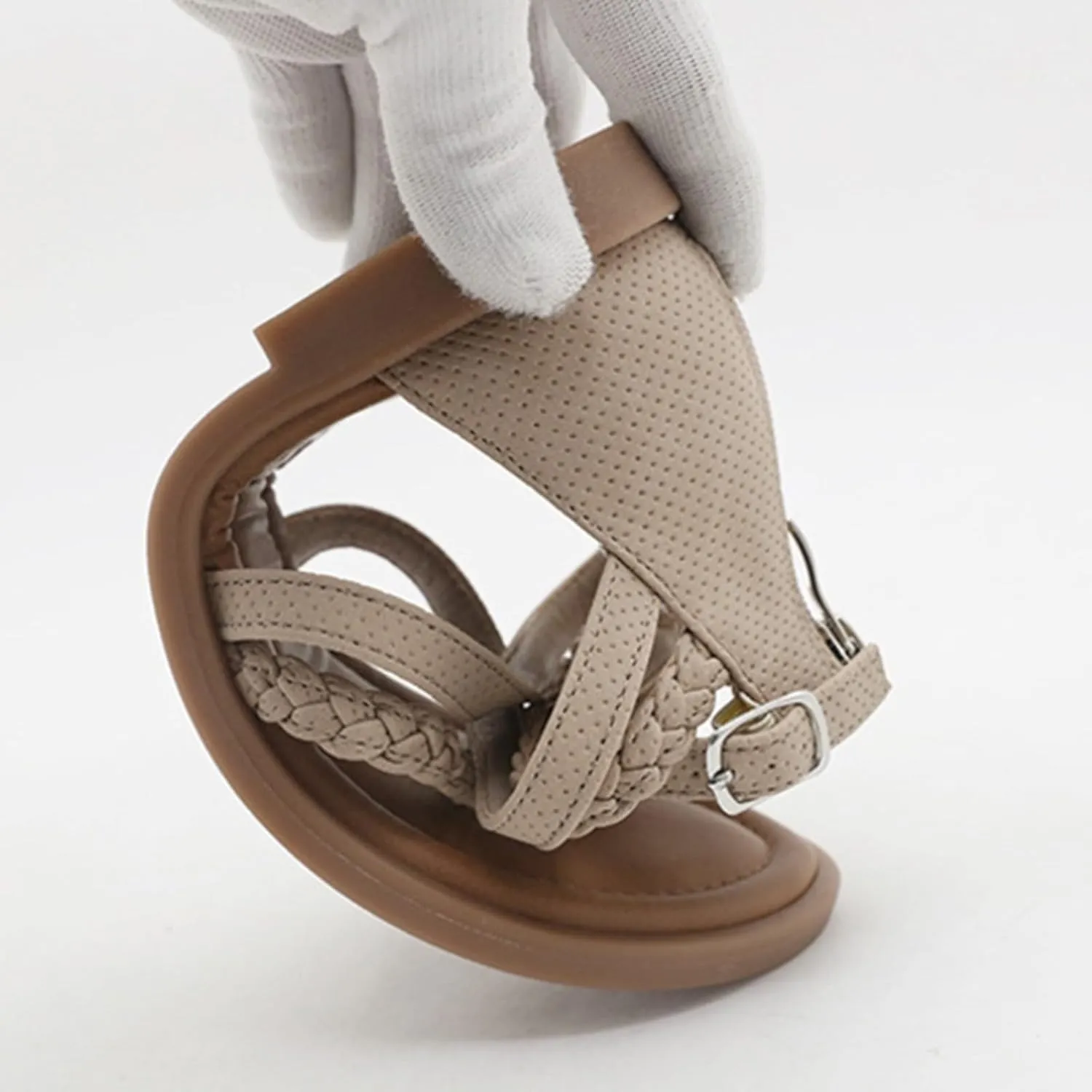 Womens Flats Sandals Strappy Ankle Strap Comfortable Dressy Trendy Casual Fancy Flat Summer Beach Work Office Wedding Sandals