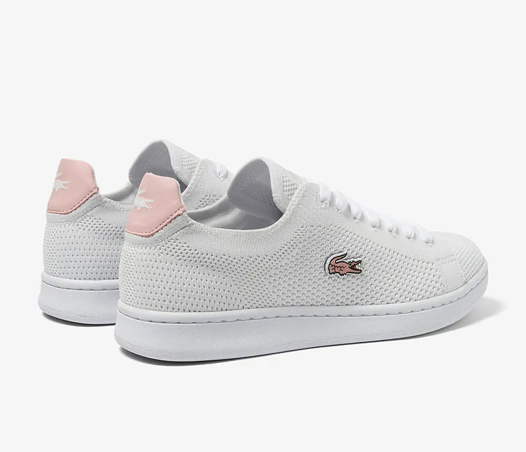 Women's Lacoste Carnaby Piquee 123 (White/Pink)