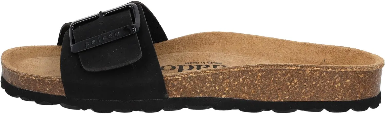Women's Malta EGS Haze Mules - Elegant Sandals Made in Spain - Comfortable Slippers with Cork Footbed - Fashionable Summer Shoes