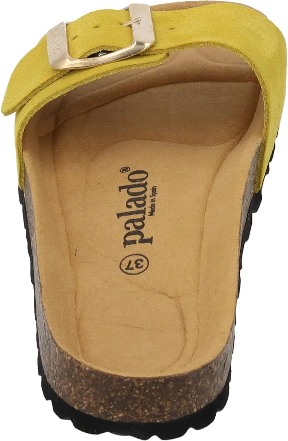Women's Malta EGS Mono Velour Mules - Fashionable Sandals Made in Spain - Elegant Slippers with Cork Footbed - Comfortable Summer Shoes