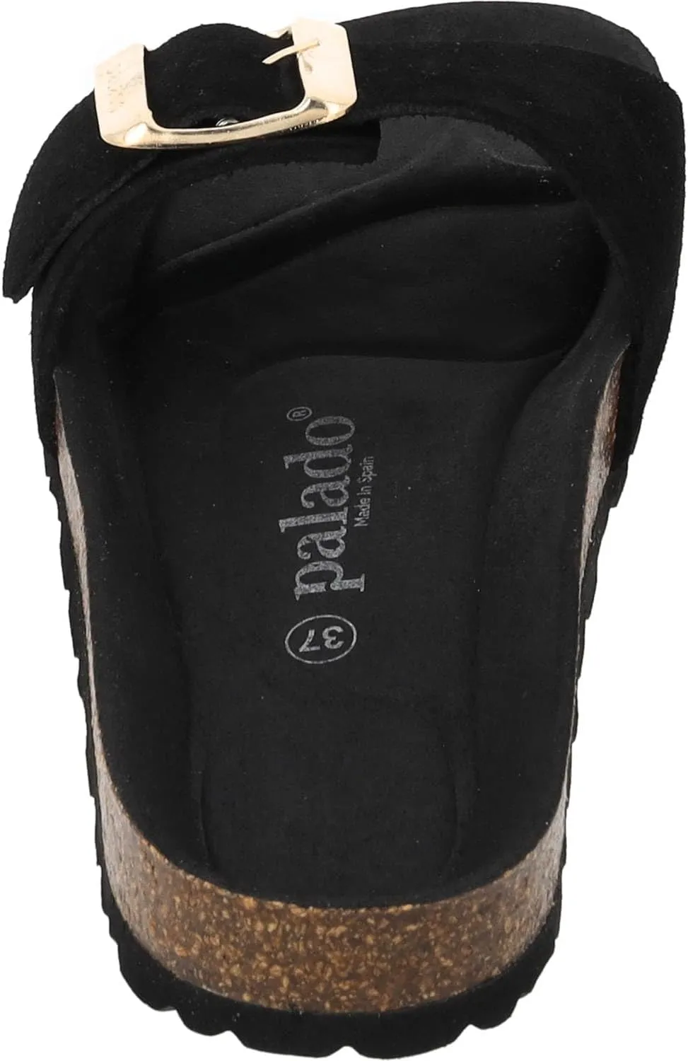 Women's Malta EGS Mono Velour Mules - Fashionable Sandals Made in Spain - Elegant Slippers with Cork Footbed - Comfortable Summer Shoes