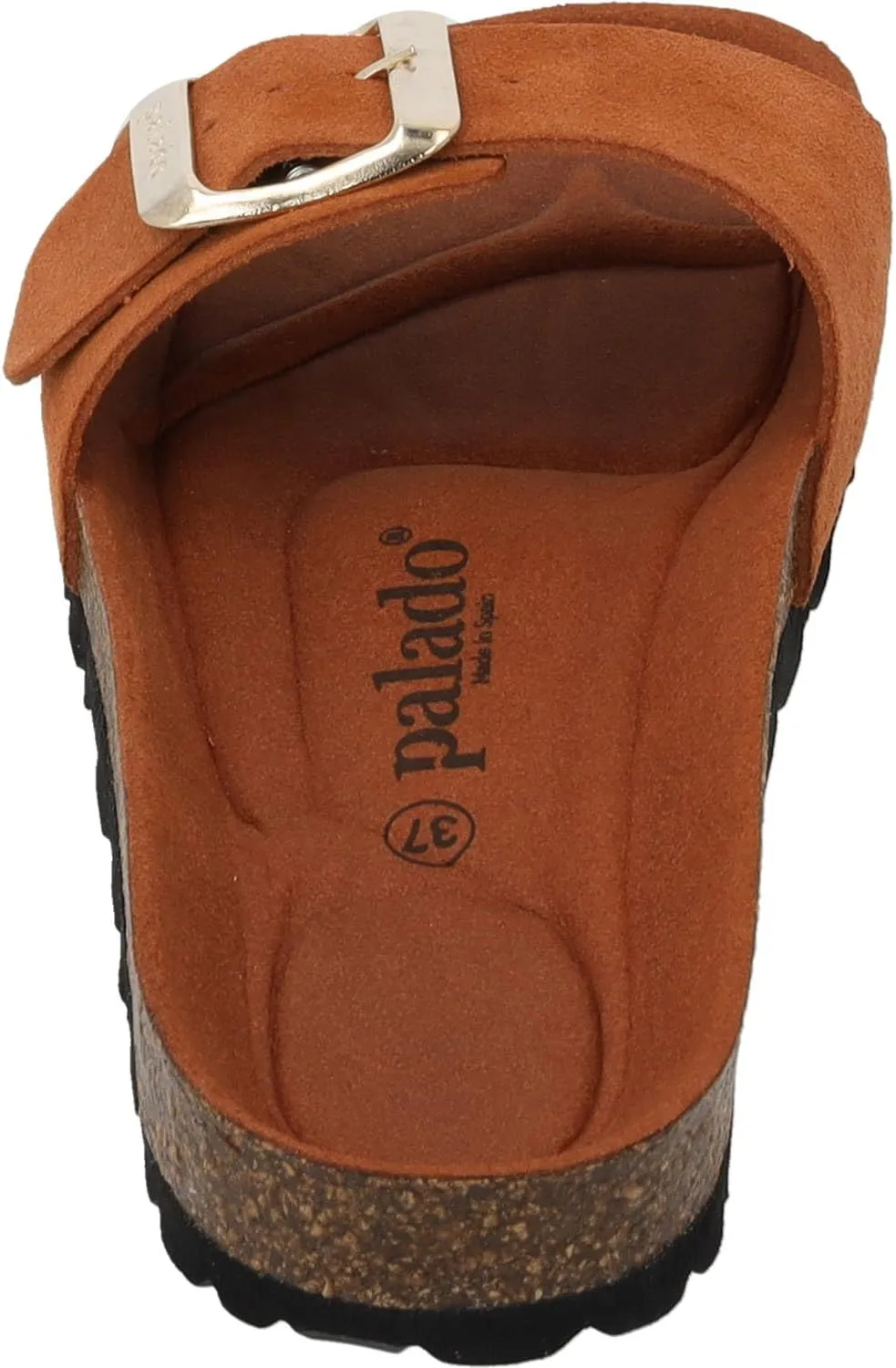 Women's Malta EGS Mono Velour Mules - Fashionable Sandals Made in Spain - Elegant Slippers with Cork Footbed - Comfortable Summer Shoes