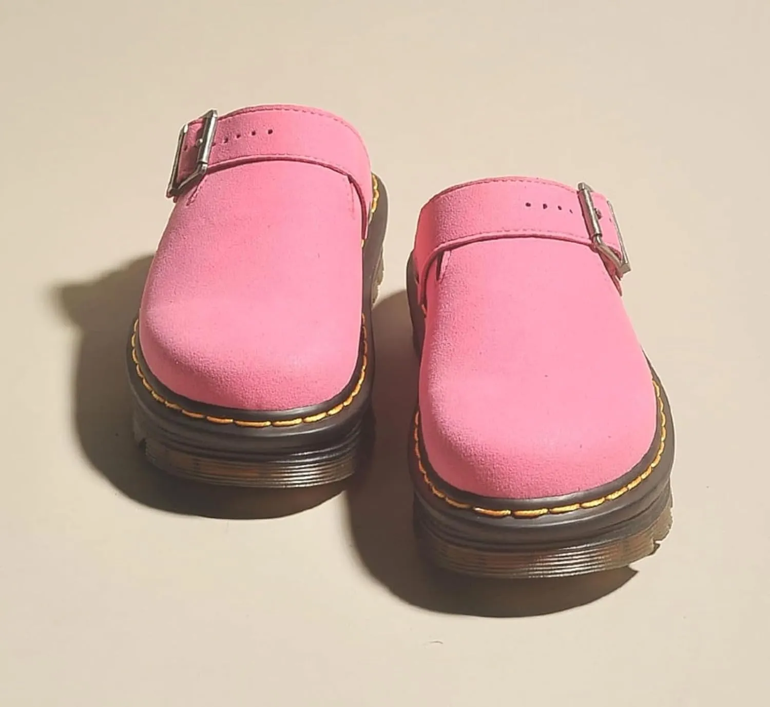 Women's Platform Buckle Clogs Mules,Slip on Ladies Trendy Dressy Casual Everyday Comfortable Memory Foam Fancy Vacation Shoe