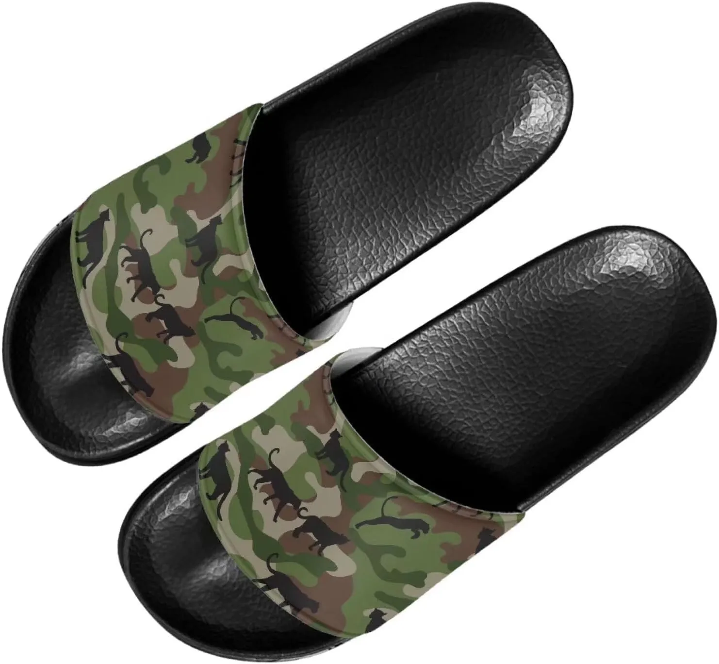 Womens Slide Sandals Non-Slip Soft House Slippers Shower Shoes Indoor Slides Bathroom Sandals