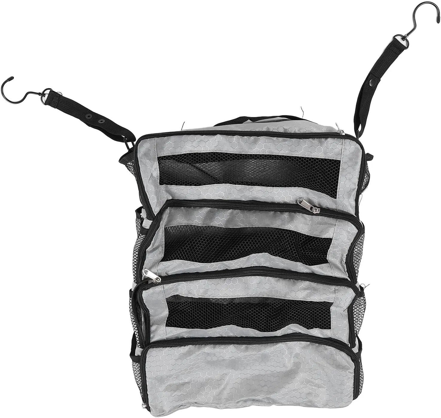 ZJchao Portable Foldable Hanging Packing Cubes Suitcase Organizer for Travel Storage Luggage Compression Hanging Packing Cubes Travel Suitcase Organizer Suitcase Organizer Suitcase (Gray)